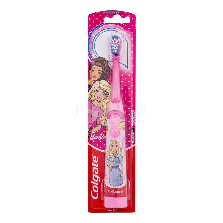 Colgate Kids Barbie Battery Powered Toothbrush Extra Soft Sonična zobna ščetka za otroke 1 kos