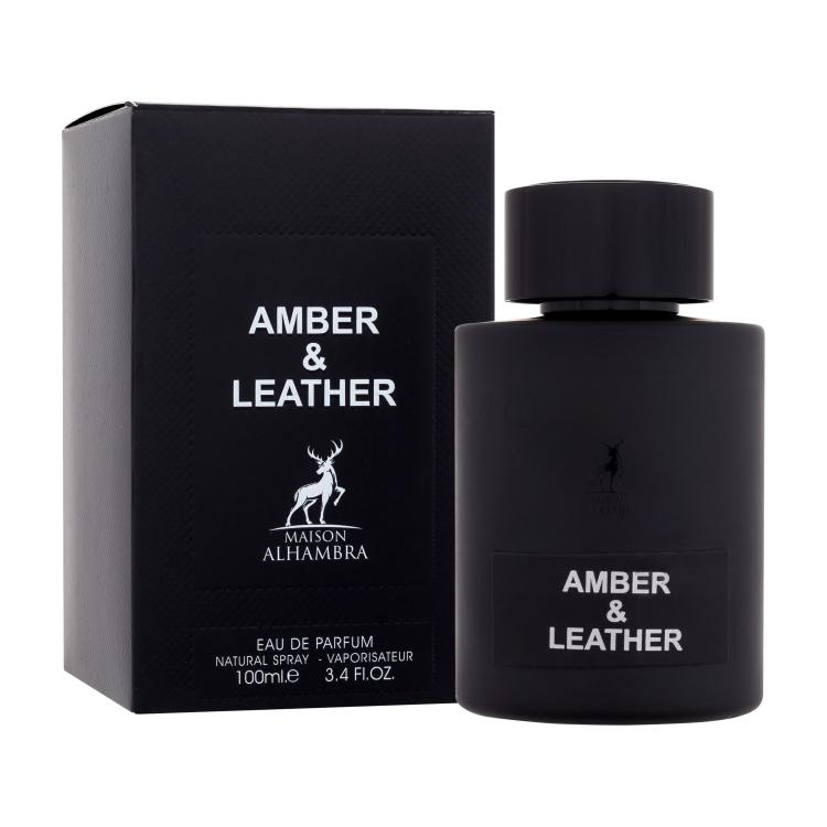 Maison Alhambra Amber &amp; Leather Parfumska voda za moške 100 ml