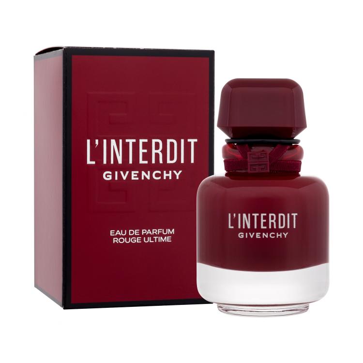 Givenchy L&#039;Interdit Rouge Ultime Parfumska voda za ženske 35 ml poškodovana škatla