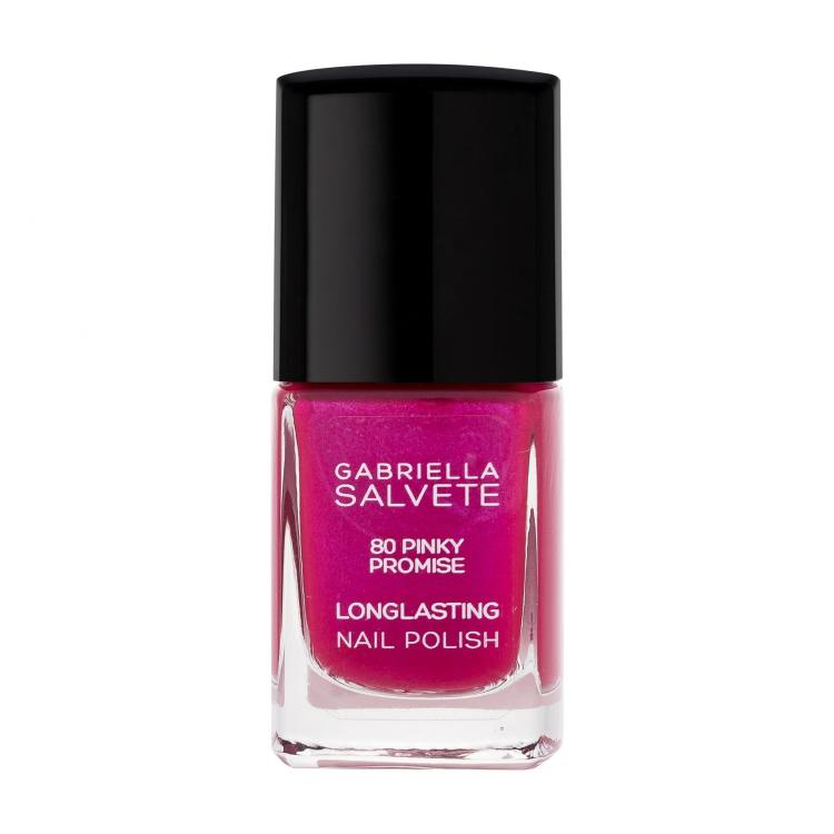 Gabriella Salvete Longlasting Enamel Lak za nohte za ženske 11 ml Odtenek 80 Pinky Promise