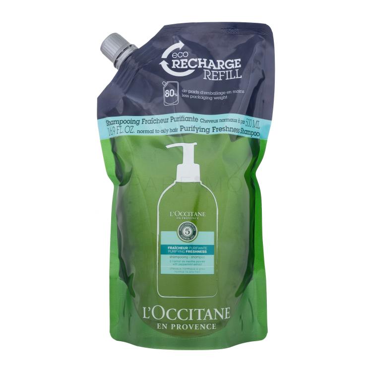 L&#039;Occitane Aromachology Purifying Freshness Šampon za ženske polnilo 500 ml