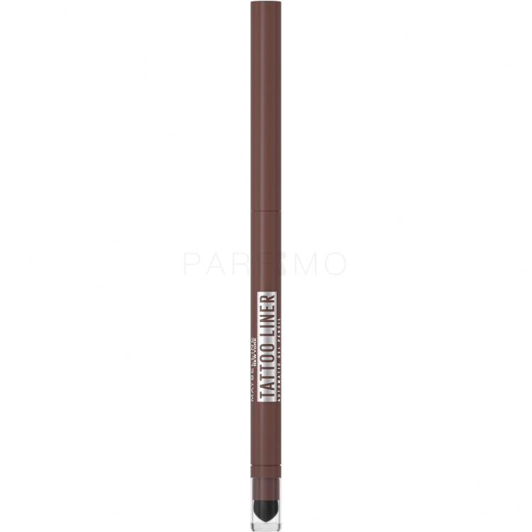 Maybelline Tattoo Liner Smokey Svinčnik za oči za ženske 1,3 g Odtenek 040 Brown