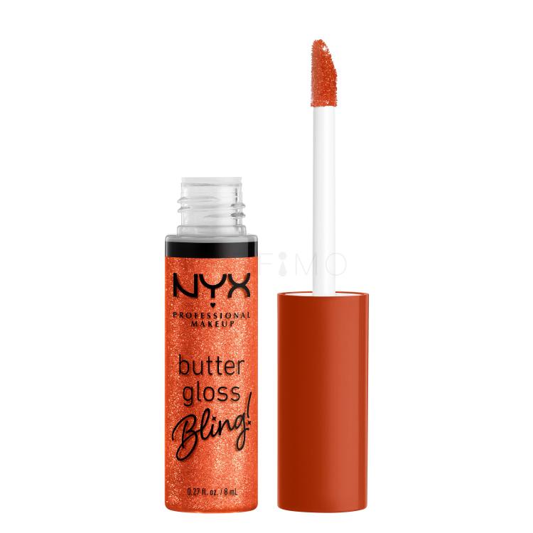 NYX Professional Makeup Butter Gloss Bling Glos za ustnice za ženske 8 ml Odtenek 06 Shimmer Down