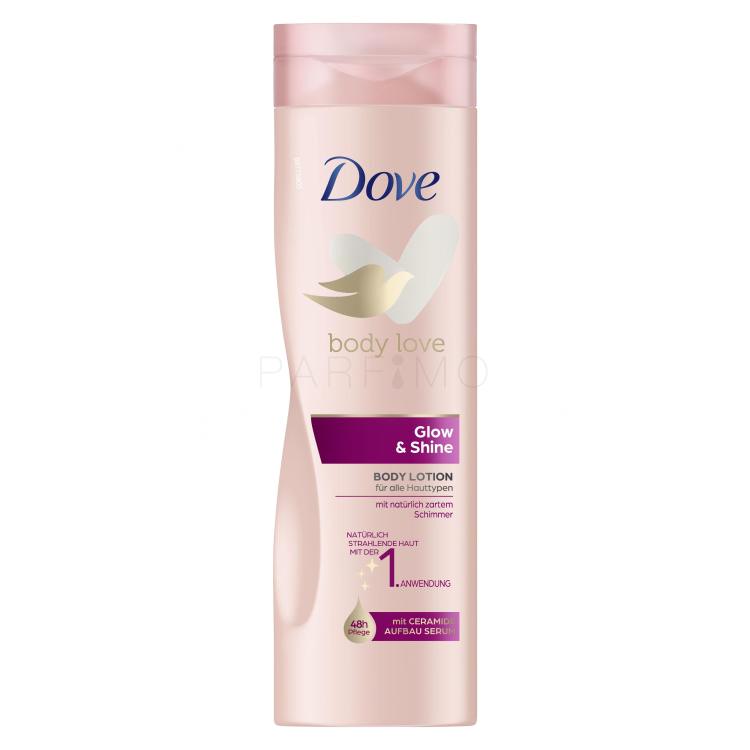 Dove Body Love Glow &amp; Shine Losjon za telo za ženske 250 ml