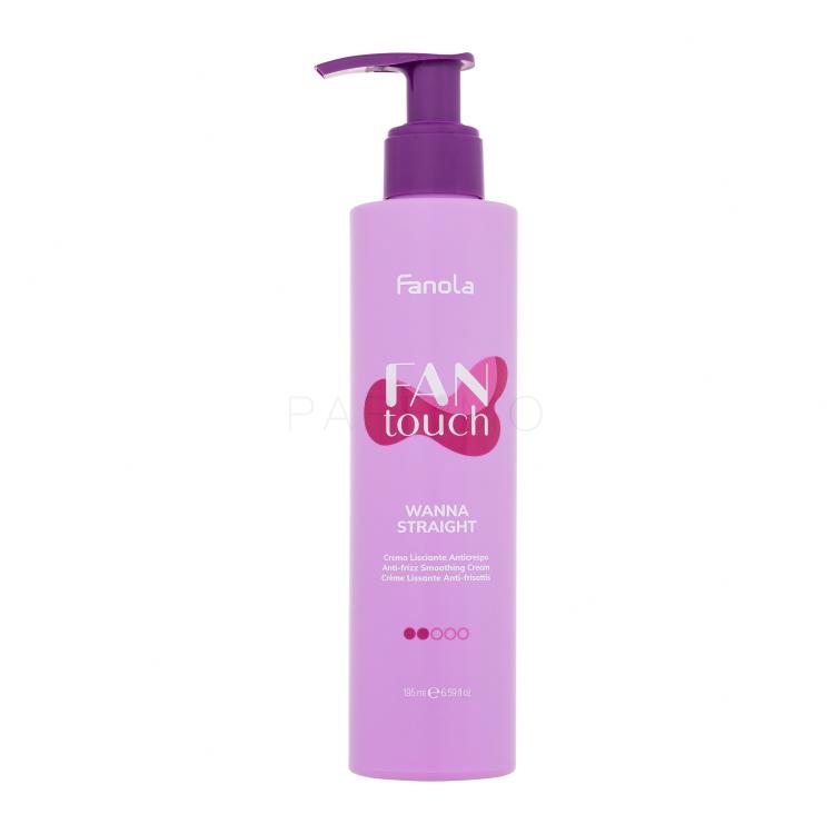 Fanola Fan Touch Wanna Straight Krema za lase za ženske 195 ml