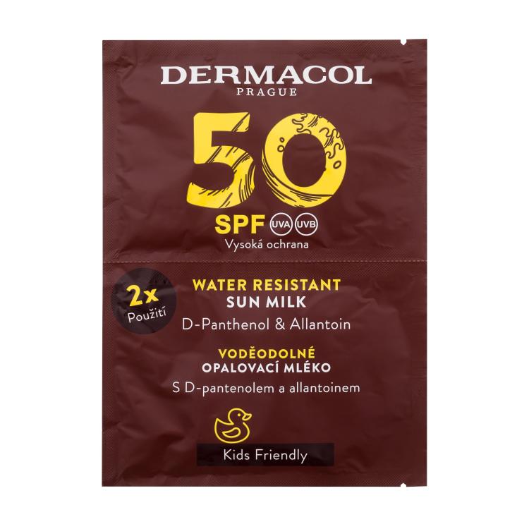 Dermacol Sun Milk SPF50 Zaščita pred soncem za telo 2x15 ml