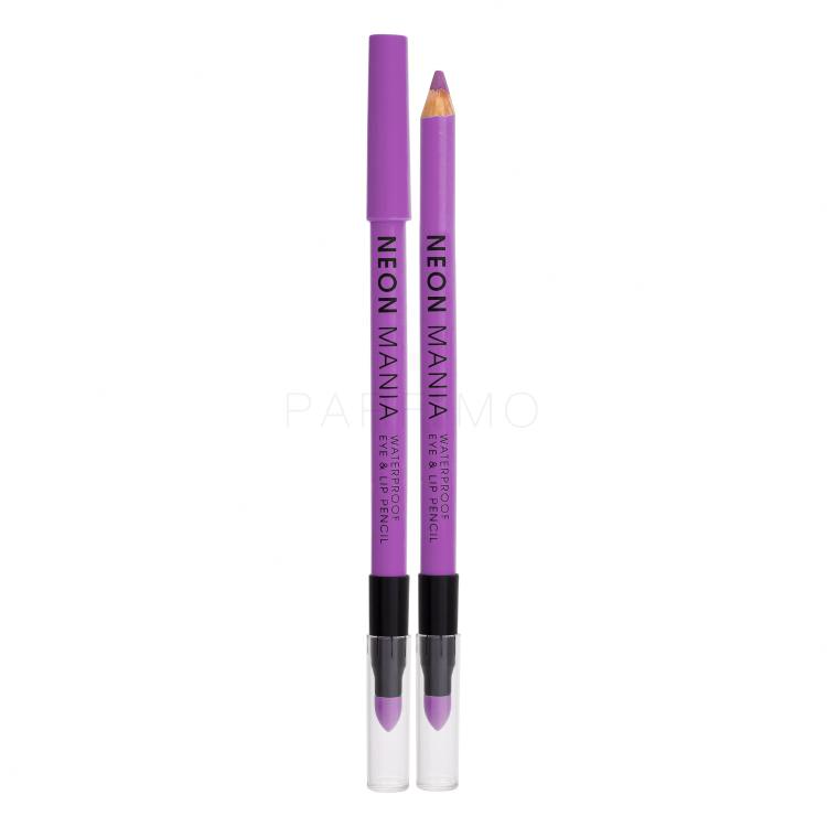 Dermacol Neon Mania Waterproof Eye &amp; Lip Pencil Svinčnik za oči za ženske 1,1 g Odtenek 3