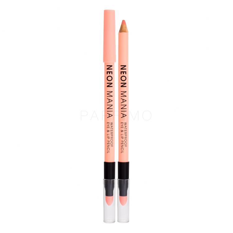 Dermacol Neon Mania Waterproof Eye &amp; Lip Pencil Svinčnik za oči za ženske 1,1 g Odtenek 2