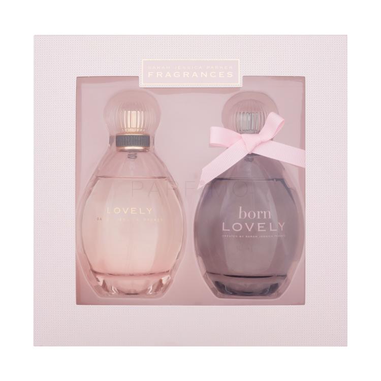 Sarah Jessica Parker Lovely Darilni set parfumska voda Lovely 100 ml + parfumska voda Born Lovely 100 ml