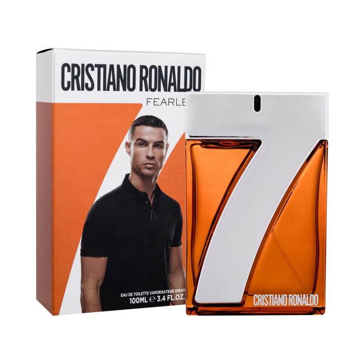 Cristiano Ronaldo CR7 Fearless Toaletna voda za moške 100 ml poškodovana škatla