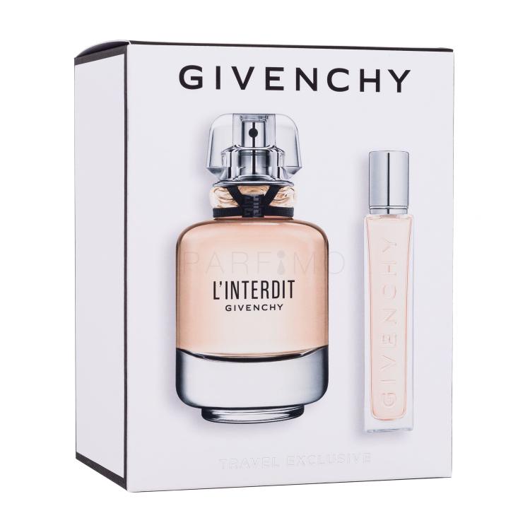 Givenchy L&#039;Interdit Darilni set parfumska voda 80 ml + parfumska voda 12,5 ml