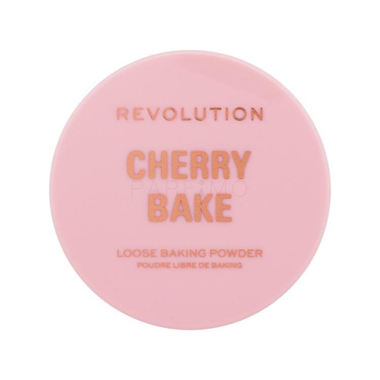 Makeup Revolution London Y2K Baby Cherry Bake Loose Baking Powder Puder v prahu za ženske 3,2 g