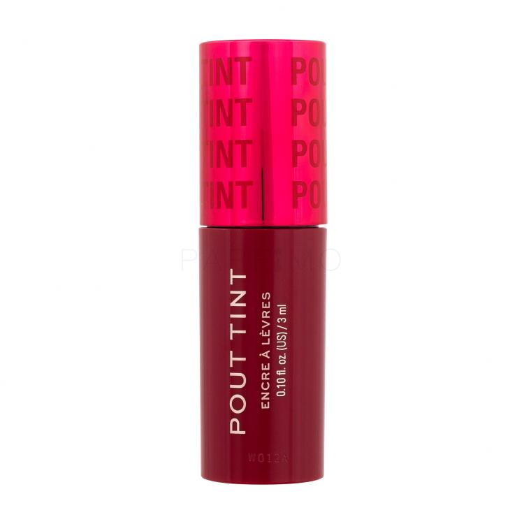 Makeup Revolution London Pout Tint Glos za ustnice za ženske 3 ml Odtenek Sizzlin Red