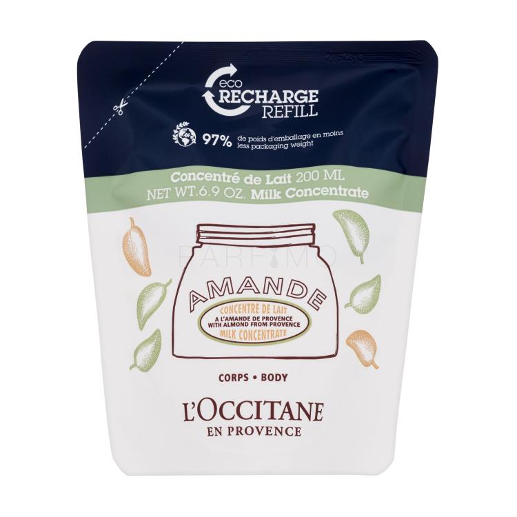 L&#039;Occitane Almond (Amande) Milk Concentrate Krema za telo za ženske polnilo 200 ml