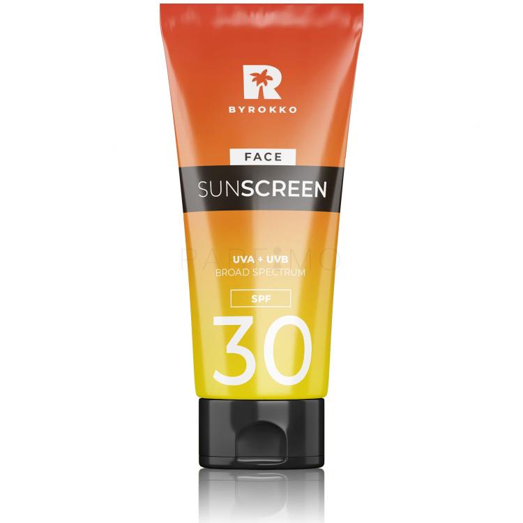 Byrokko Sunscreen Face SPF30 Zaščita pred soncem za obraz za ženske 50 ml