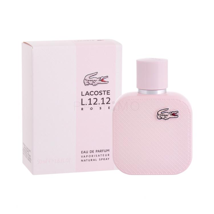 Lacoste L.12.12 Rose Parfumska voda za ženske 50 ml poškodovana škatla