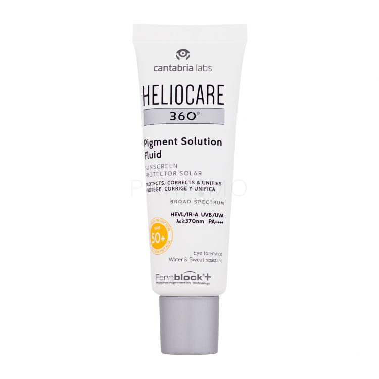 Heliocare 360° Pigment Solution Fluid SPF50+ Zaščita pred soncem za obraz 50 ml