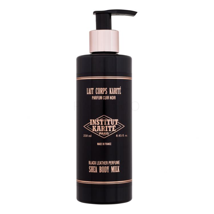 Institut Karité Shea Body Milk Black Leather Losjon za telo za ženske 250 ml