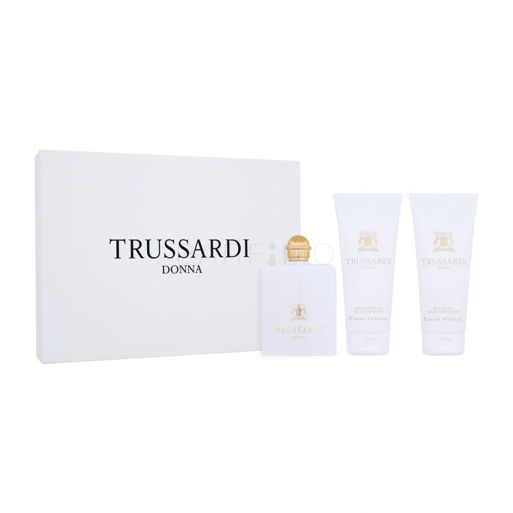 Trussardi Donna 2011 Darilni set parfumska voda 100 ml + gel za prhanje 200 ml + losjon za telo 200 ml