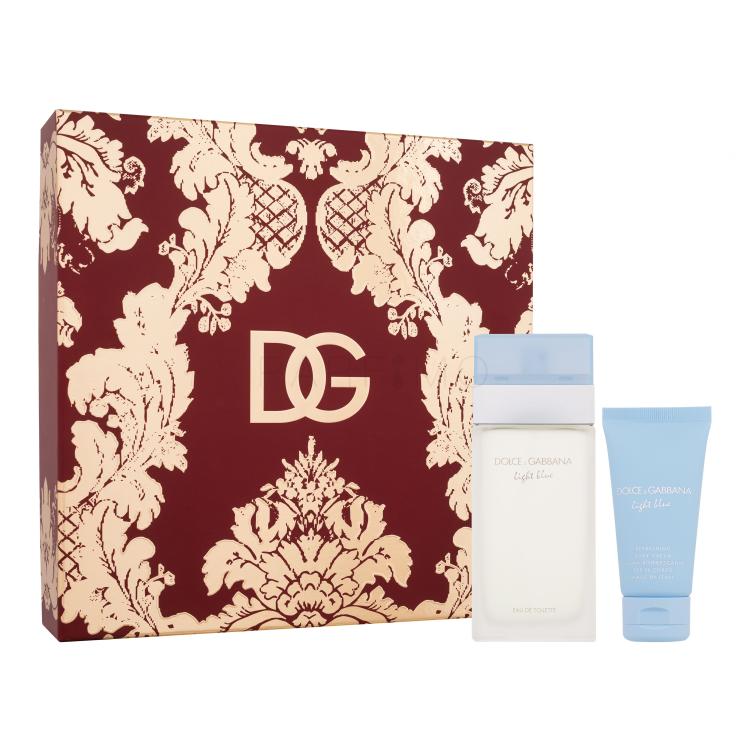 Dolce&amp;Gabbana Light Blue Darilni set toaletna voda 100 ml + krema za telo 50 ml