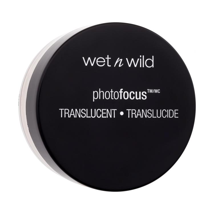 Wet n Wild Photo Focus Loose Setting Powder Puder v prahu za ženske 20 g Odtenek Translucent