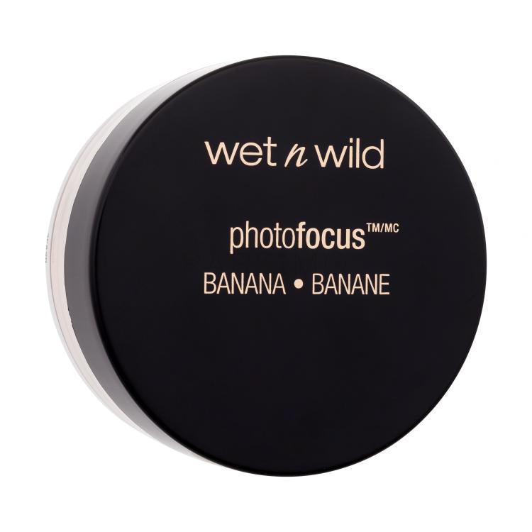 Wet n Wild Photo Focus Loose Setting Powder Puder v prahu za ženske 20 g Odtenek Banana