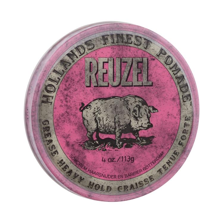 Reuzel Hollands Finest Pomade Grease Heavy Hold Vosek za lase za moške 113 g