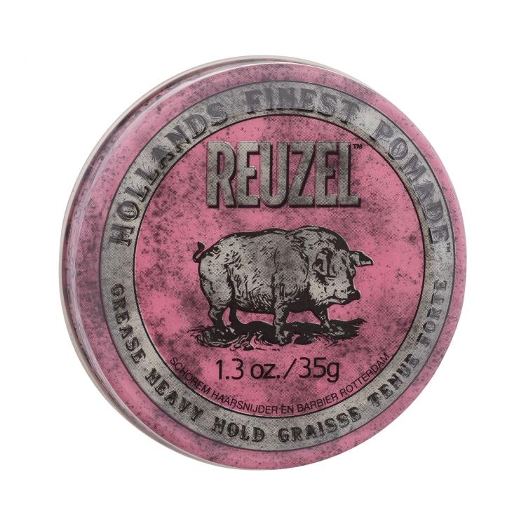 Reuzel Hollands Finest Pomade Grease Heavy Hold Vosek za lase za moške 35 g