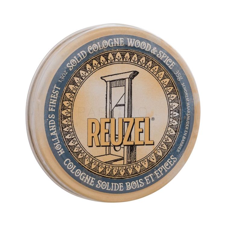 Reuzel Solid Cologne Wood &amp; Spice Parfum v stiku za moške 35 g