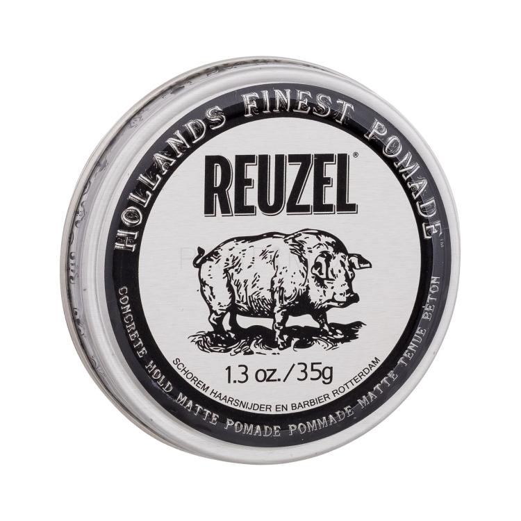 Reuzel Hollands Finest Pomade Concrete Hold Matte Krema za lase za moške 35 g