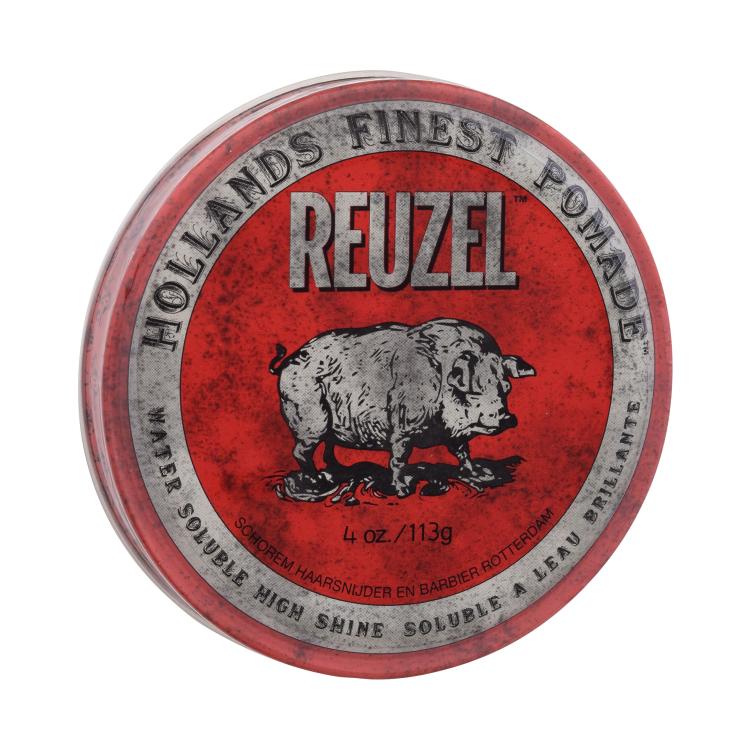 Reuzel Hollands Finest Pomade Water Soluble High Shine Gel za lase za moške 113 g