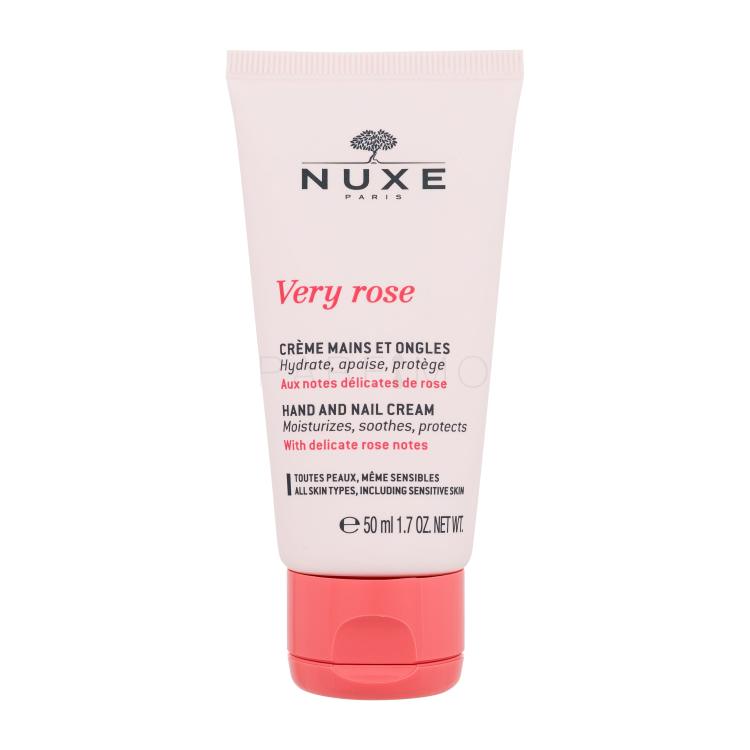 NUXE Very Rose Hand And Nail Cream Krema za roke za ženske 50 ml