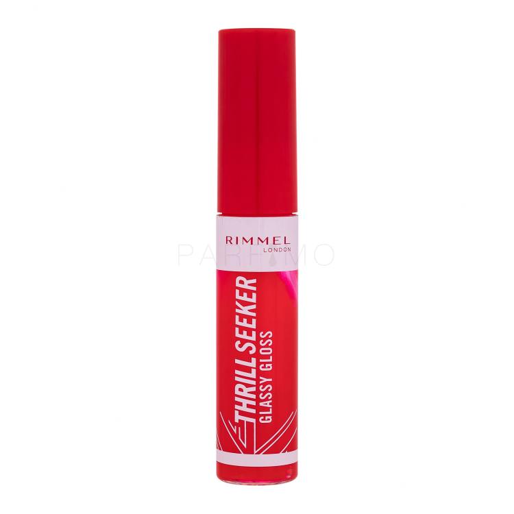 Rimmel London Thrill Seeker Glassy Gloss Glos za ustnice za ženske 11 ml Odtenek 600 Berry Glace