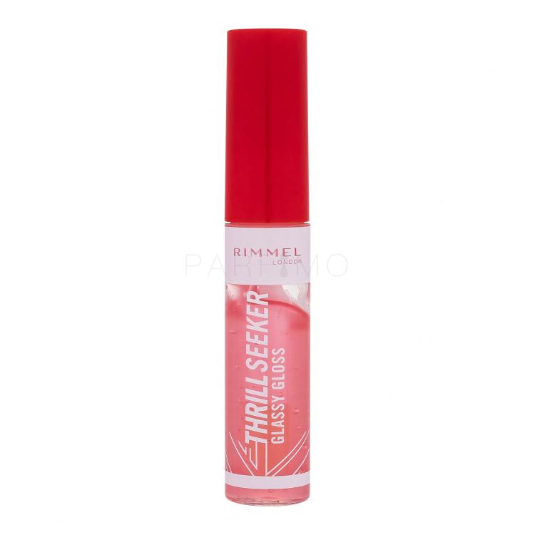 Rimmel London Thrill Seeker Glassy Gloss Glos za ustnice za ženske 11 ml Odtenek 100 Coco Suga