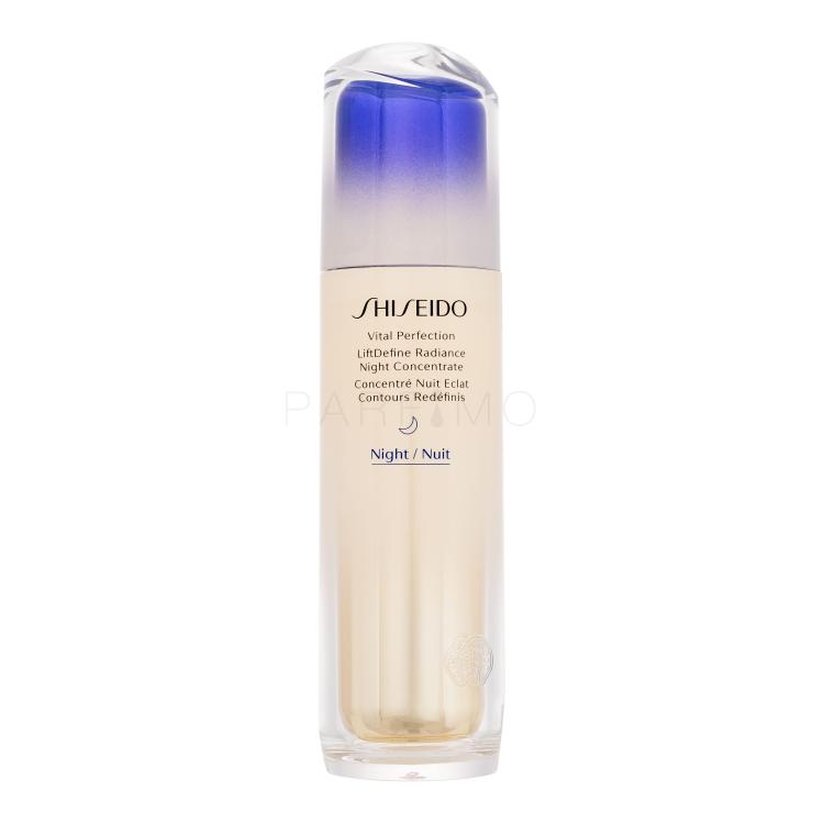 Shiseido Vital Perfection LiftDefine Radiance Night Concentrate Serum za obraz za ženske 80 ml