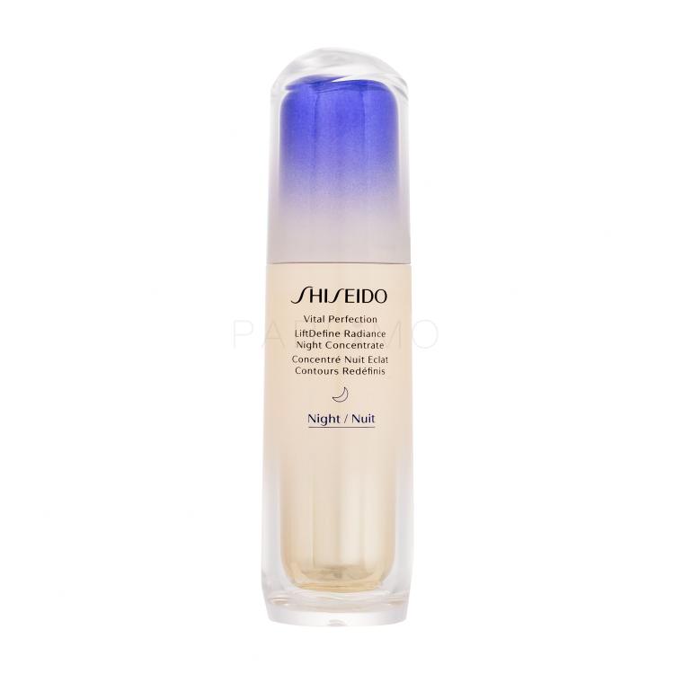 Shiseido Vital Perfection LiftDefine Radiance Night Concentrate Serum za obraz za ženske 40 ml