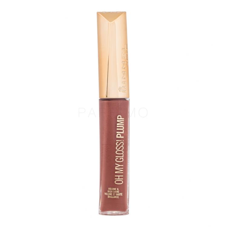 Rimmel London Oh My Gloss! Plump Glos za ustnice za ženske 6,5 ml Odtenek 758 Rosie Posie