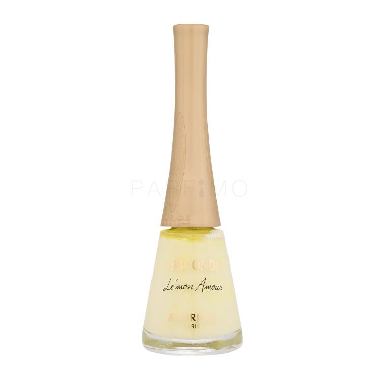 BOURJOIS Paris 1 Second French Riviera Lak za nohte za ženske 9 ml Odtenek 55 Lemon Amour