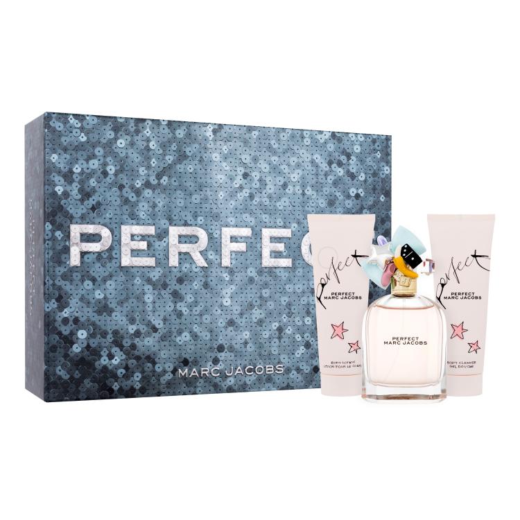 Marc Jacobs Perfect SET4 Darilni set parfumska voda 100 ml + losjon za telo 75 ml + gel za prhanje 75 ml