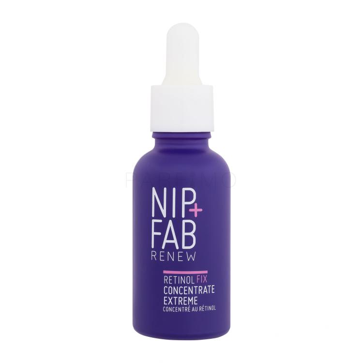 NIP+FAB Renew Retinol Fix Concentrate Extreme 10% Serum za obraz za ženske 30 ml poškodovana škatla