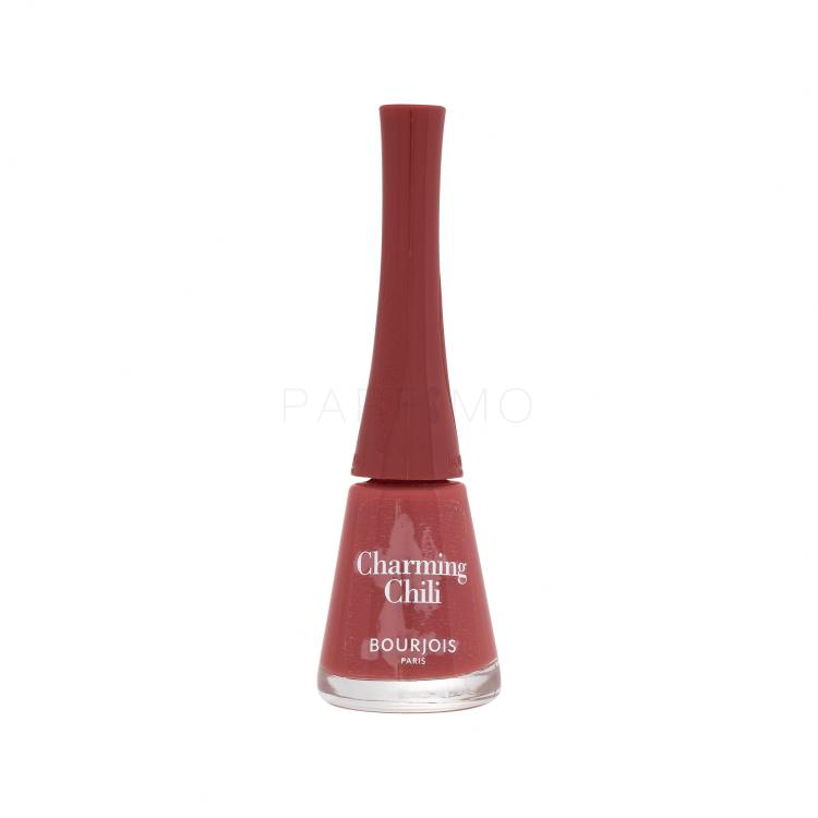 BOURJOIS Paris 1 Second Lak za nohte za ženske 9 ml Odtenek 49 Charming Chili