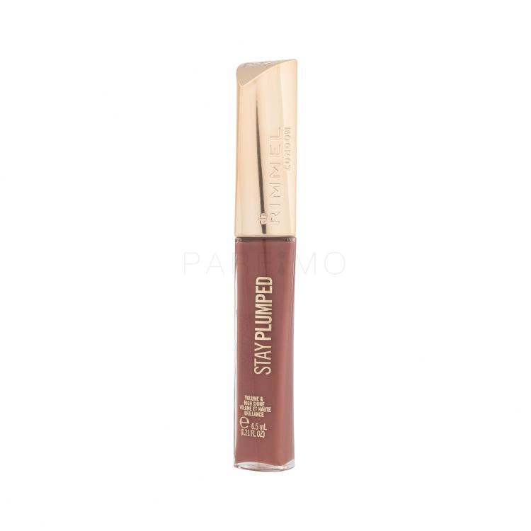 Rimmel London Stay Plumped Glos za ustnice za ženske 6,5 ml Odtenek 759 Spiced Nude