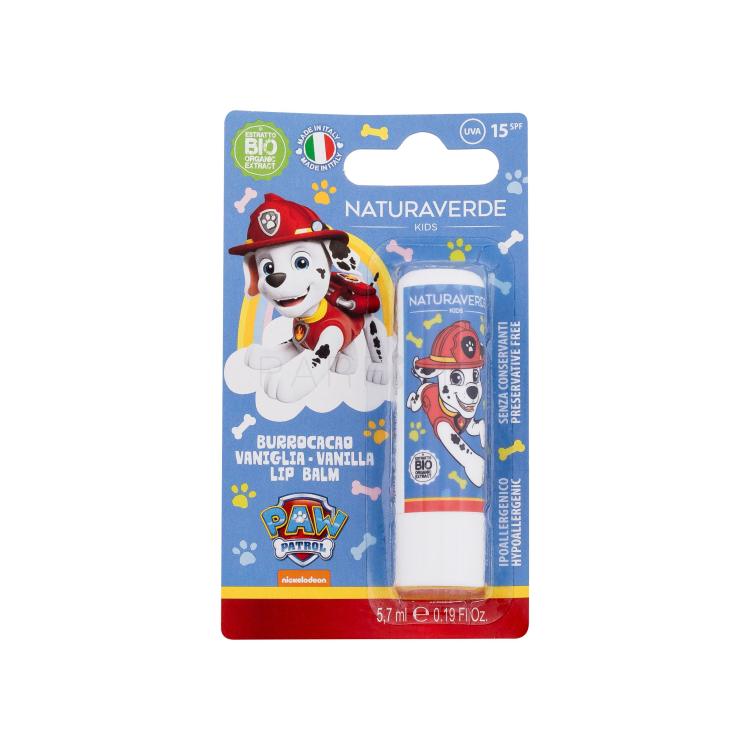 Naturaverde Paw Patrol Lip Balm Balzam za ustnice za otroke 5,7 ml