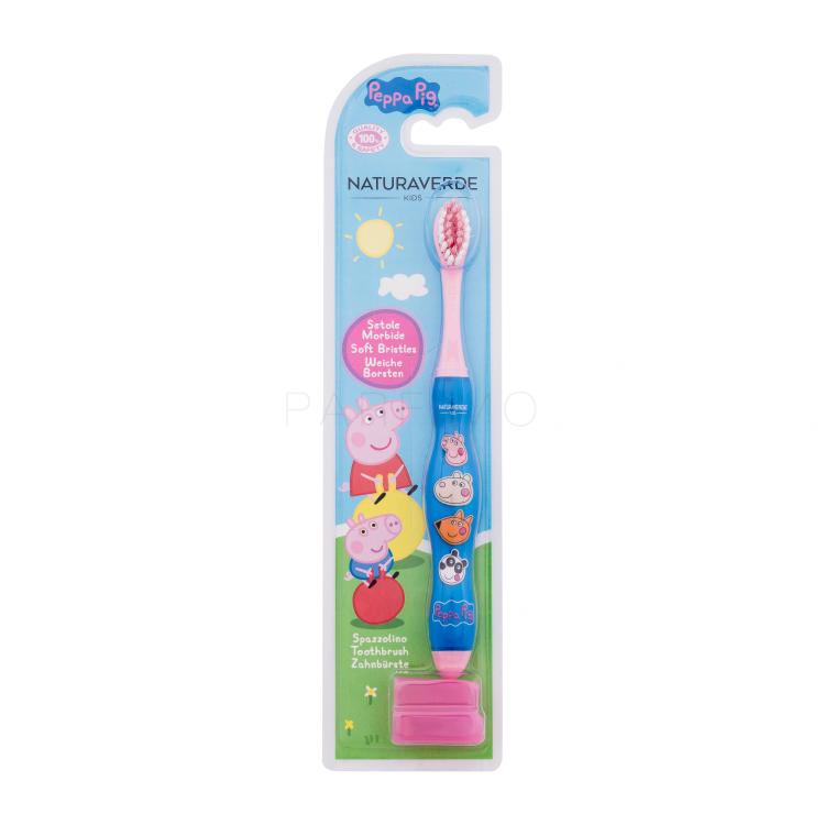 Naturaverde Peppa Pig Toothbrush Zobna ščetka za otroke 1 kos