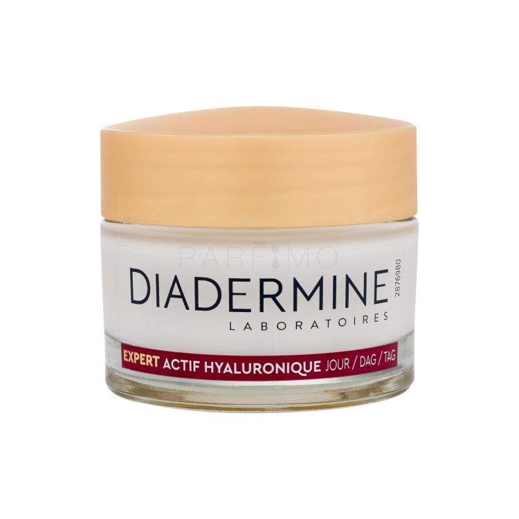 Diadermine Expert Actif Hyaluronique Day Cream Dnevna krema za obraz za ženske 50 ml poškodovana škatla