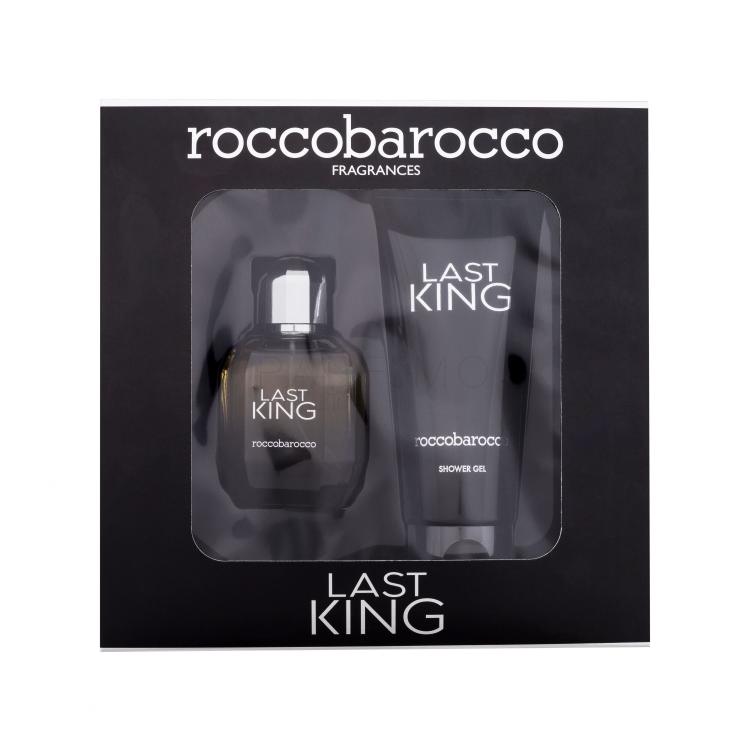 Roccobarocco Last King Darilni set toaletna voda 100 ml + gel za prhanje 200 ml