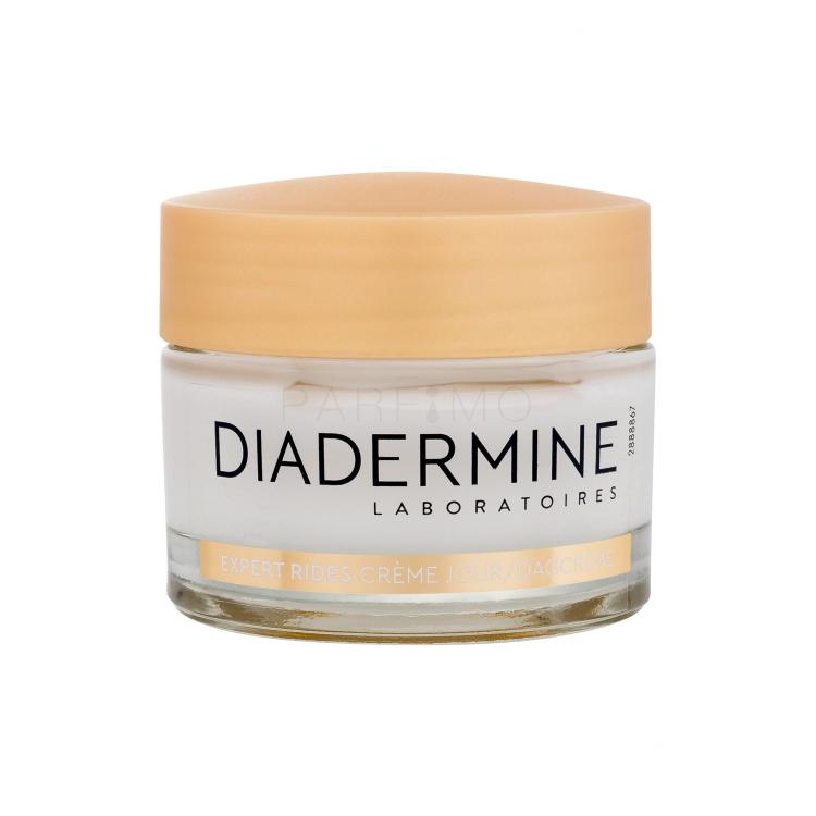 Diadermine Expert Wrinkle Anti-Wrinkle Cream Dnevna krema za obraz za ženske 50 ml poškodovana škatla