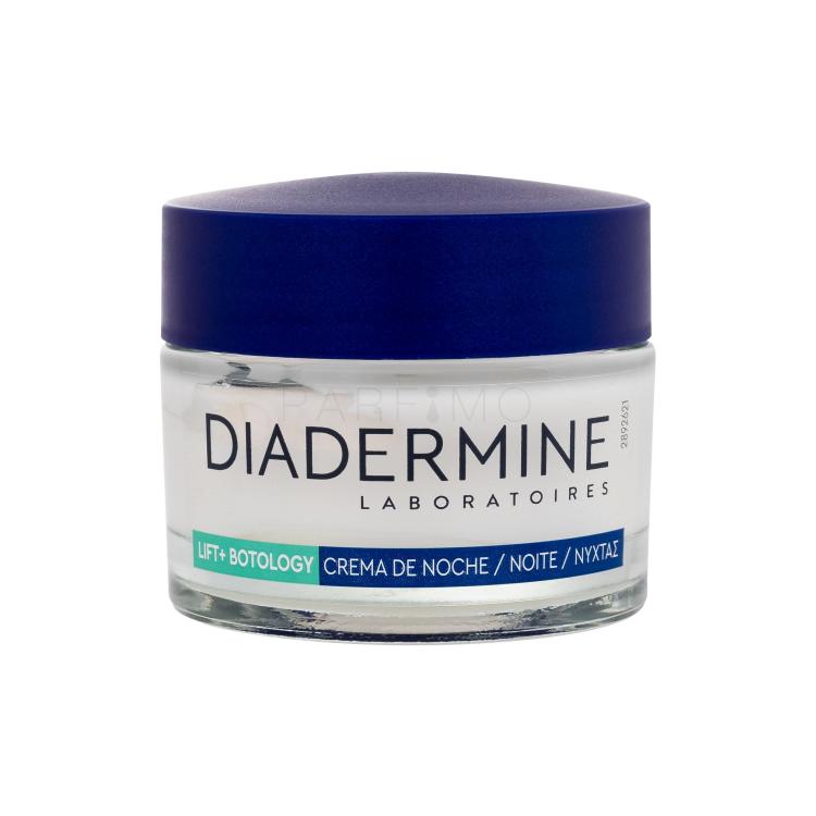 Diadermine Lift+ Botology Anti-Wrinkle Night Cream 30+ Nočna krema za obraz za ženske 50 ml poškodovana škatla