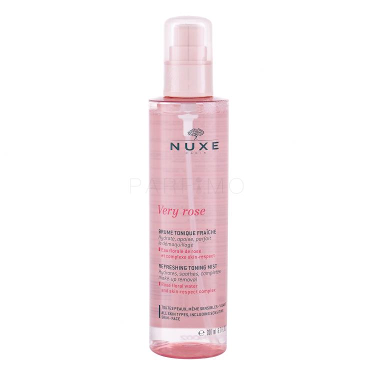 NUXE Very Rose Refreshing Toning Losjon in sprej za obraz za ženske 200 ml tester