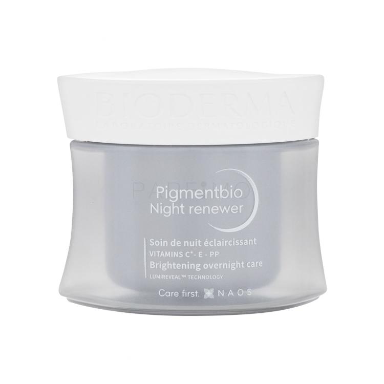 BIODERMA Pigmentbio Night Renewer Nočna krema za obraz za ženske 50 ml poškodovana škatla